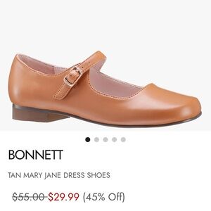 Nina Tan Mary Jane Kids Dress Shoes Size 3N NEVER BEEN WORN